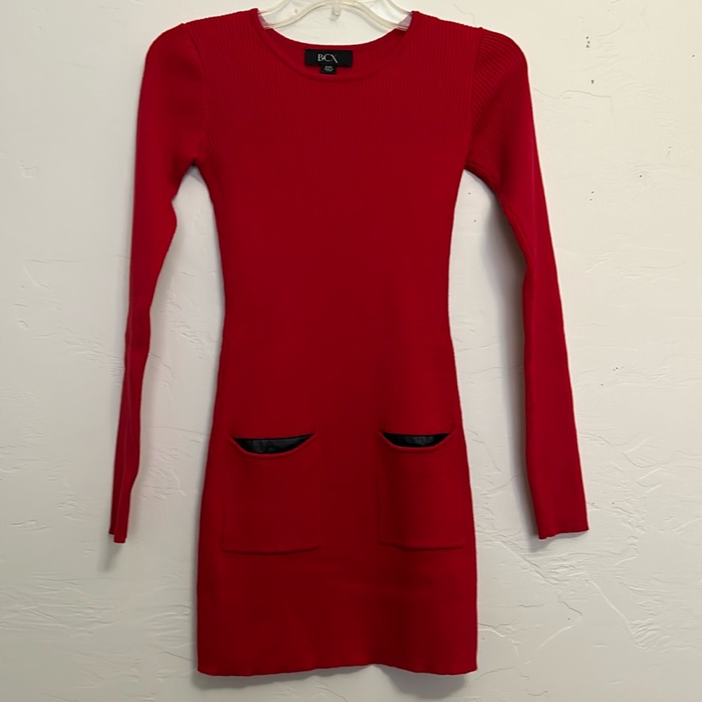 ❤️BCX Red Tunic Sweater
